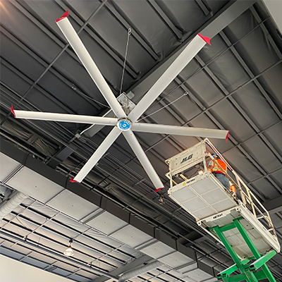 Installation Process Big Fans SkyBlade Fans