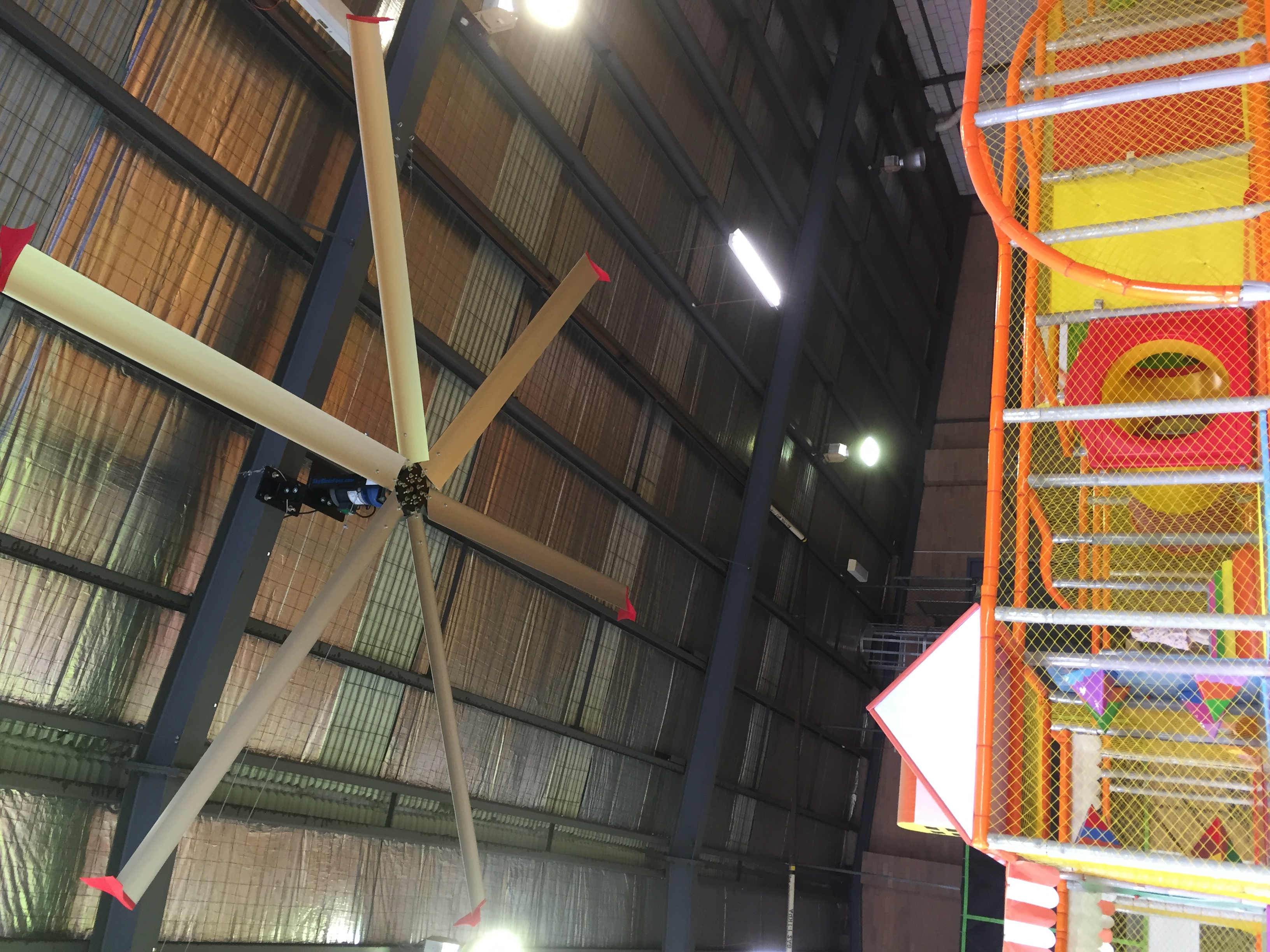 SkyBlade fan inside Application